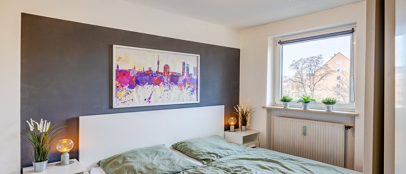 appartamento München Neuhausen 01 camera da letto 14753