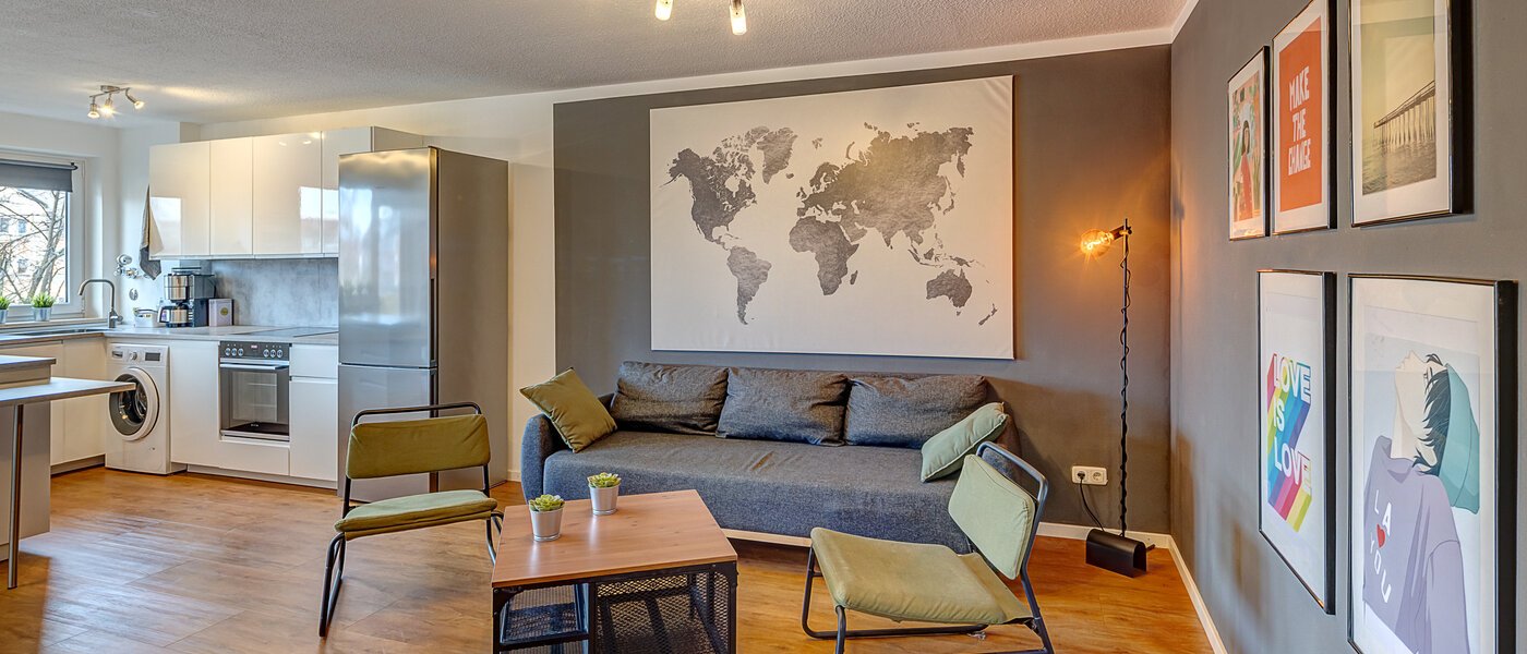 appartamento München Neuhausen 01 zona living 14753