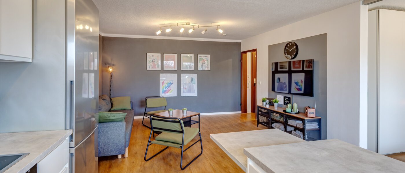 appartamento München Neuhausen 04 zona living 14753