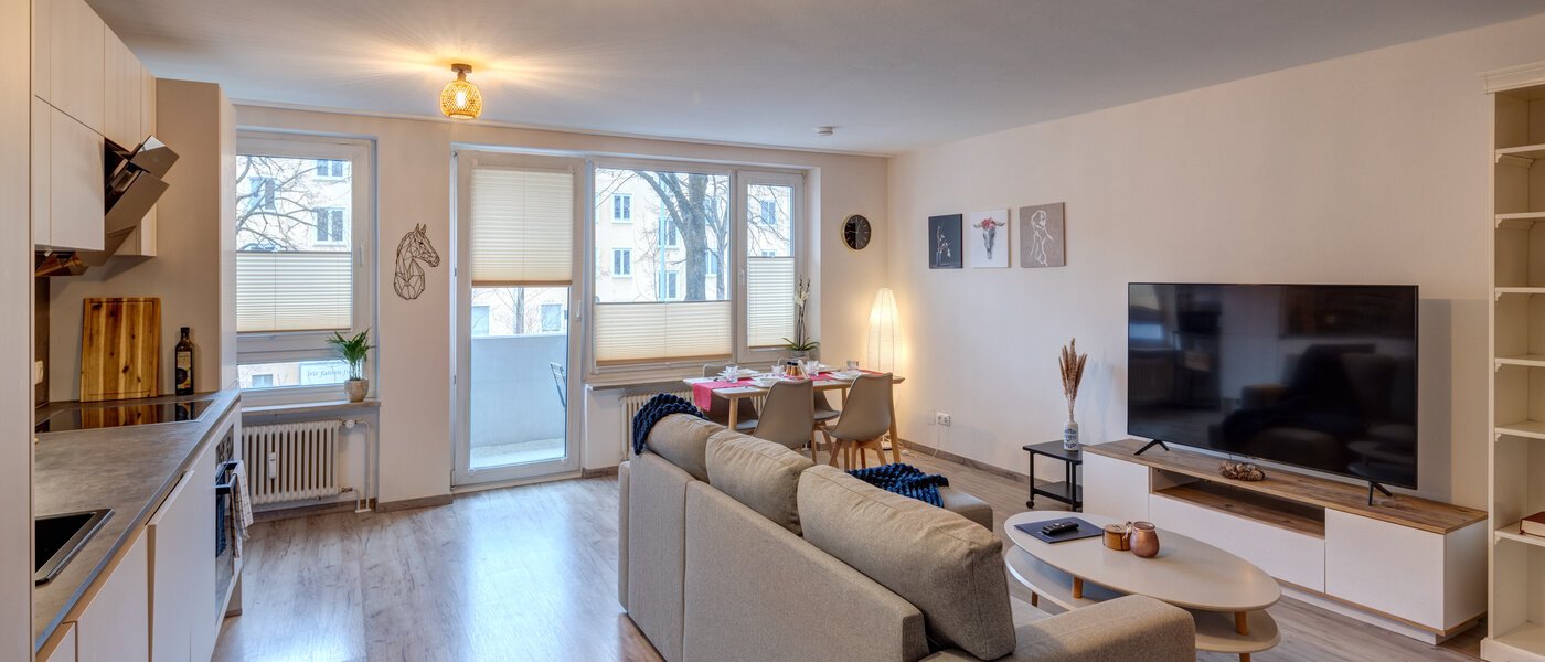 appartamento München Laim 01 zona living 14756