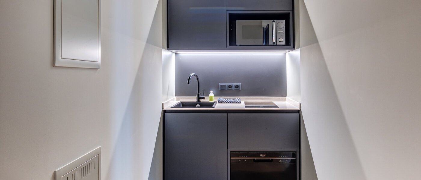 appartamento München Ludwigsvorstadt 01 cucina 14757