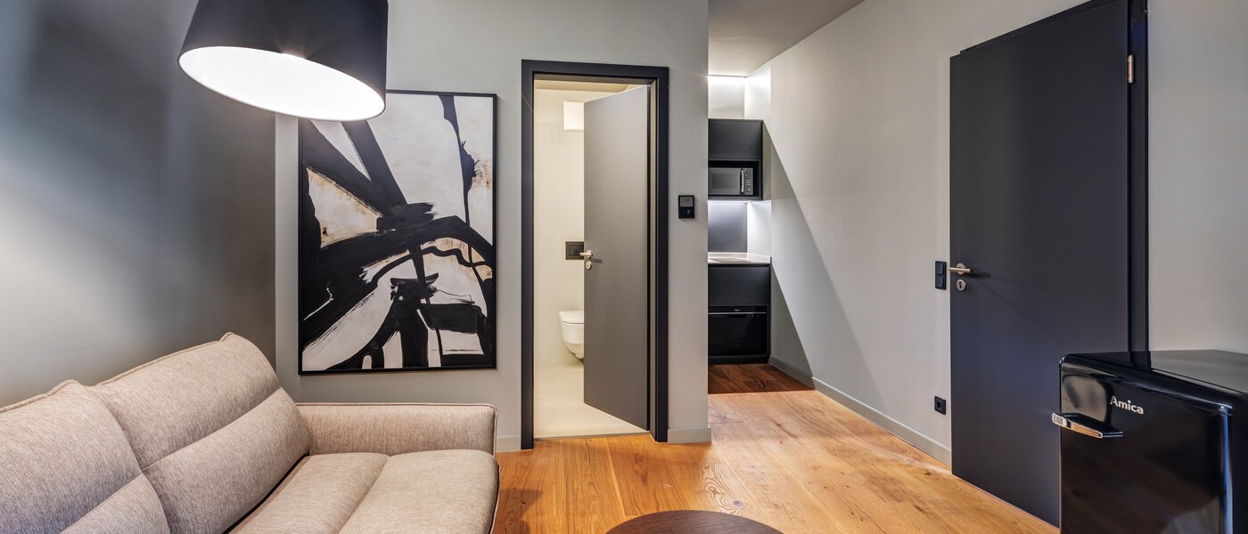 appartamento München Ludwigsvorstadt 02 zona living 14757