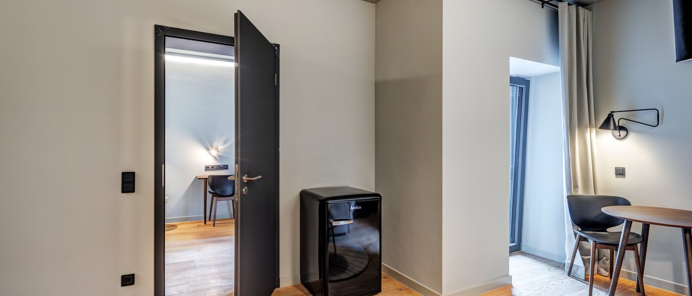 appartamento München Ludwigsvorstadt 04 zona living 14757