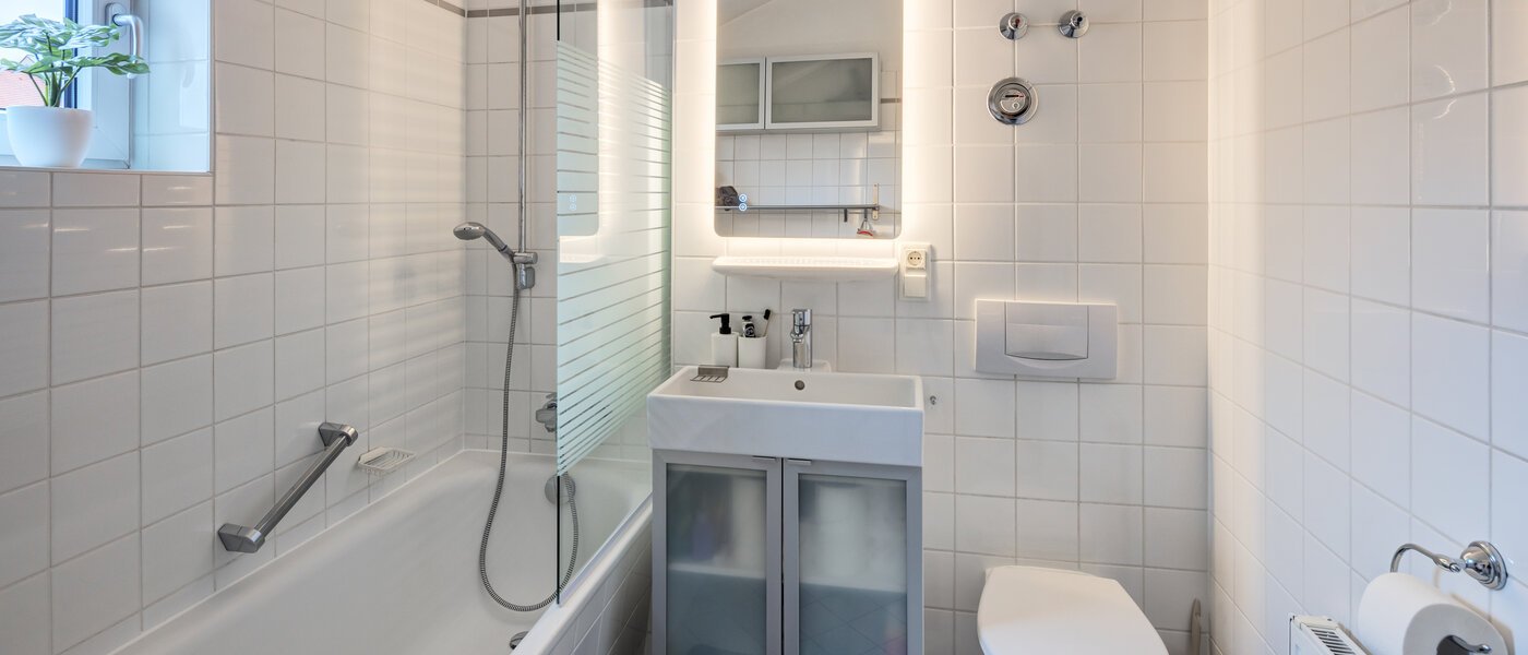 attico con terrazzo München Maxvorstadt 02 bagno 14758