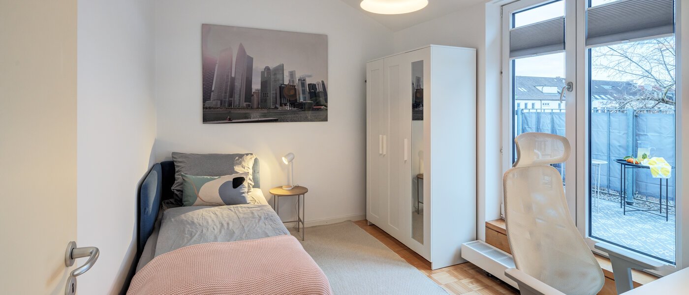 attico con terrazzo München Maxvorstadt 01 2° camera da letto 14758