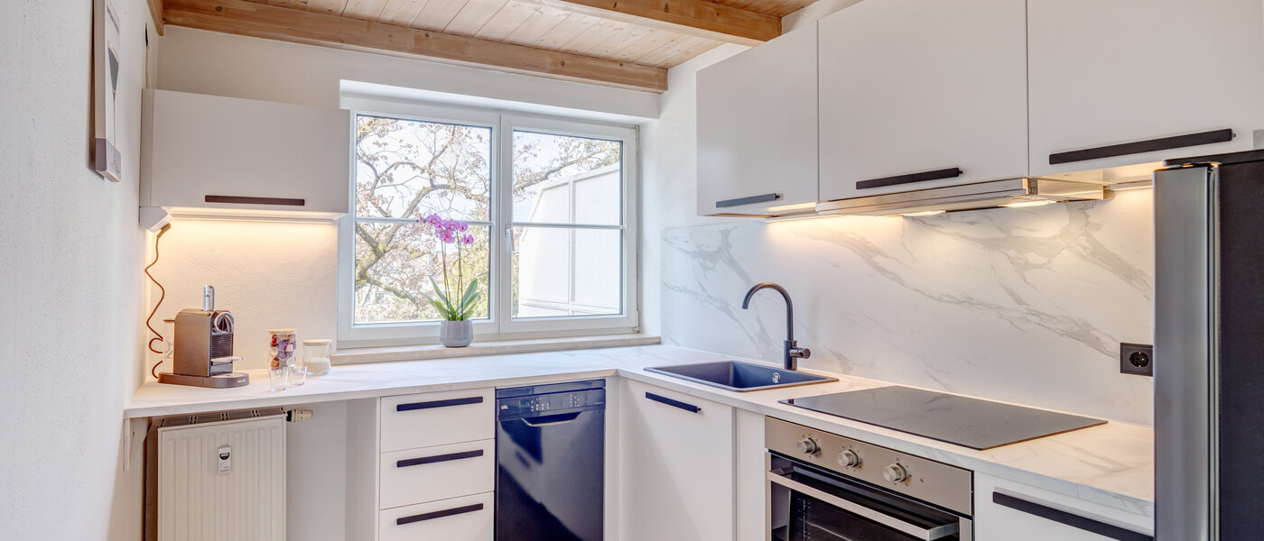 appartamento con galleria München Waldtrudering 01 cucina 14759