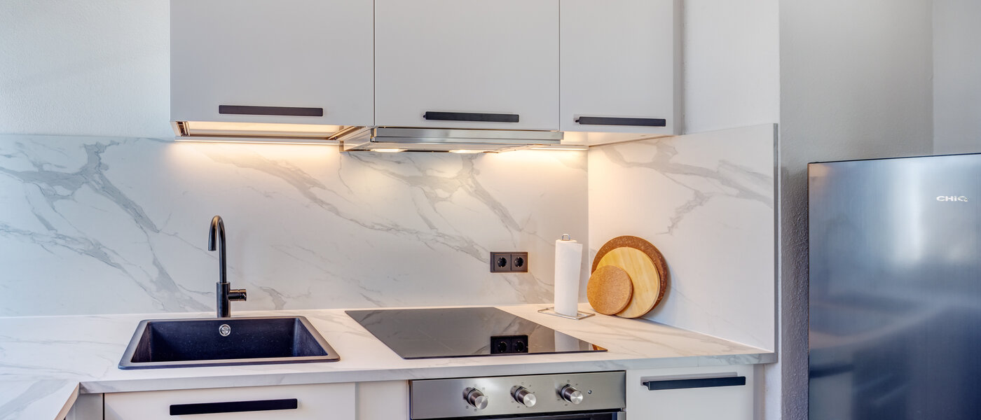 appartamento con galleria München Waldtrudering 02 cucina 14759