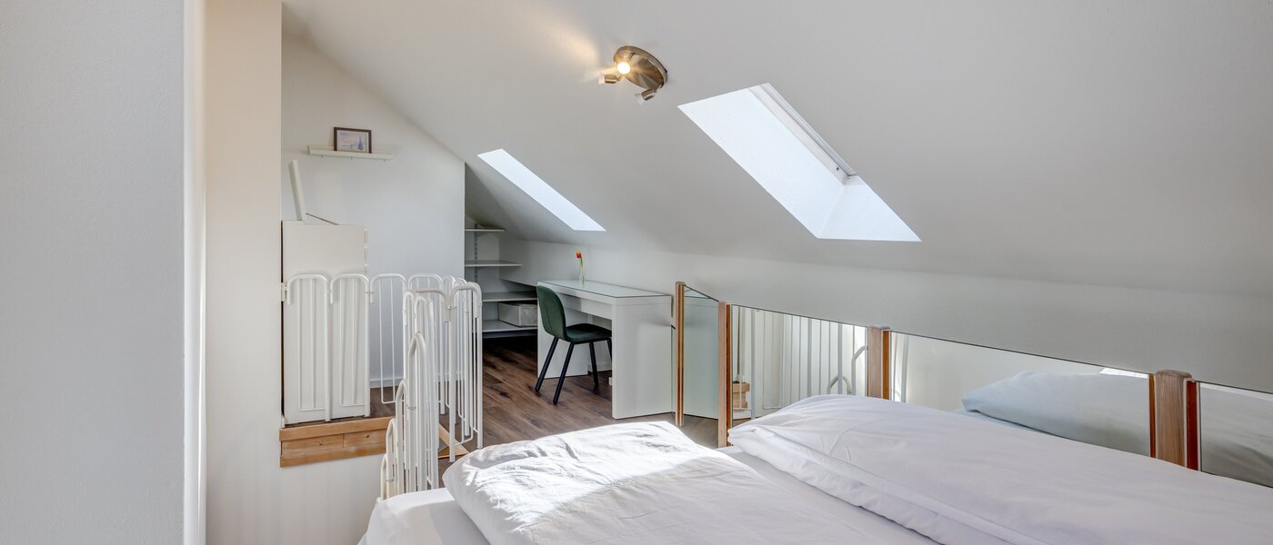 appartamento con galleria München Waldtrudering 03 zona notte 14759