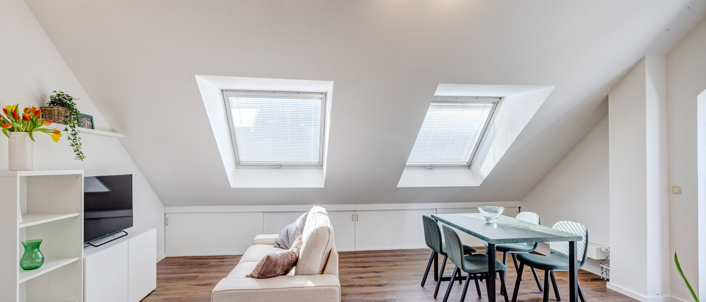 appartamento con galleria München Waldtrudering 02 zona living 14759