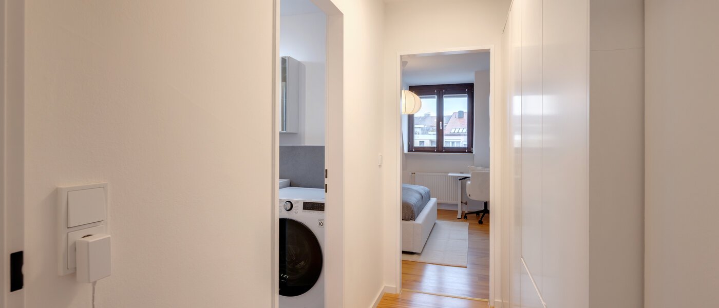 attico München Isarvorstadt 04 ingresso/corridioio 14762