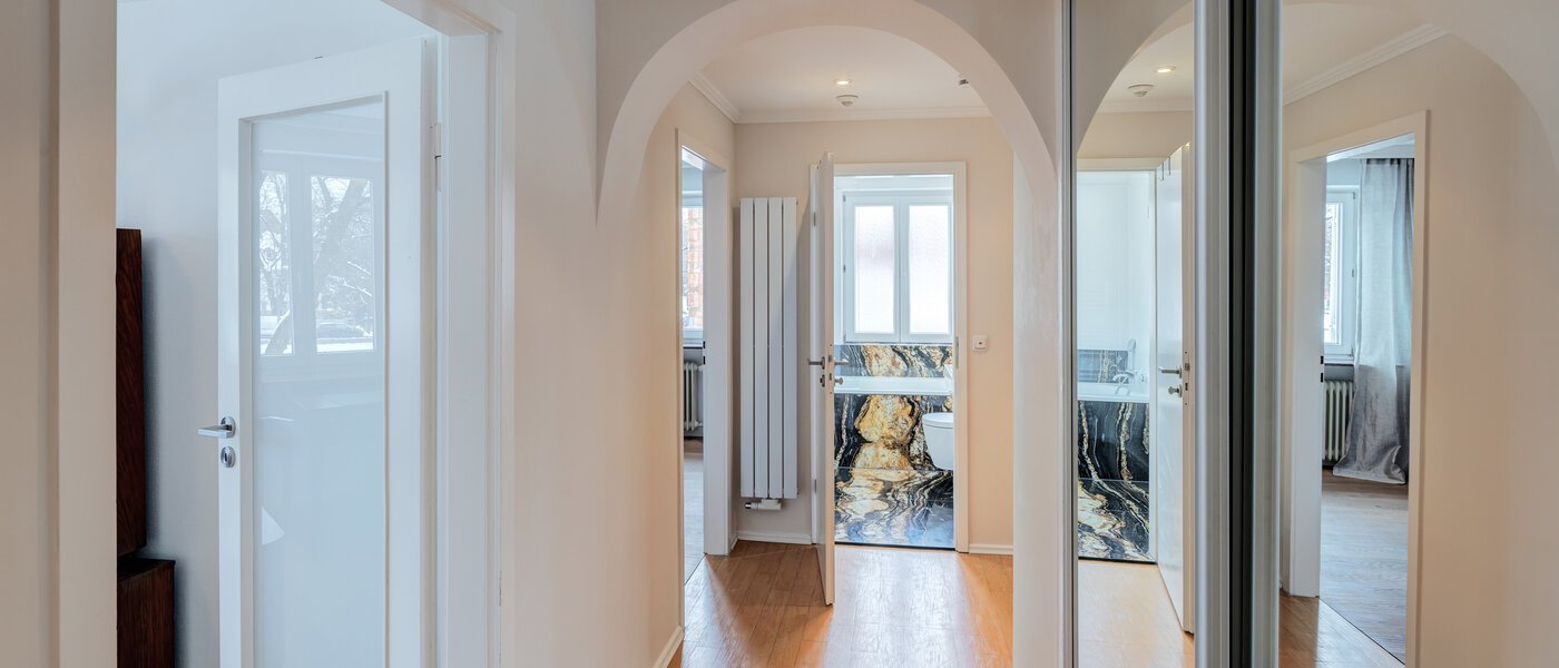 appartamento München Nymphenburg 03 ingresso/corridioio 14770