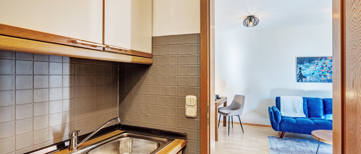 appartamento con giardino München Altperlach 02 cucina 14773