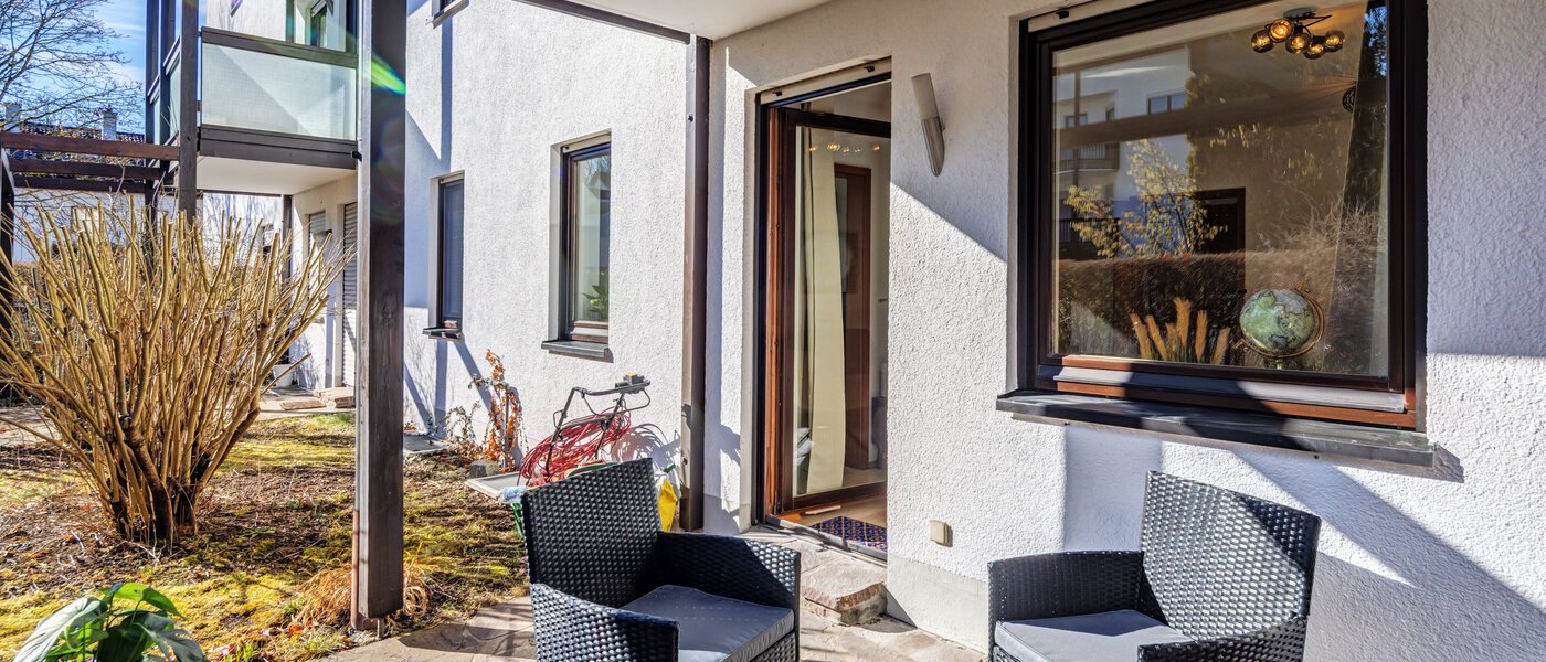 appartamento con giardino München Altperlach 02 terrazza 14773