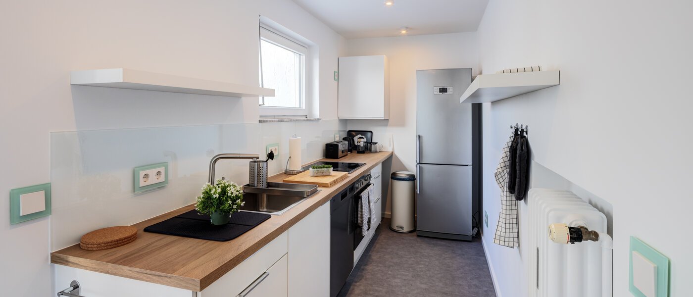 attico con terrazzo München Nymphenburg 01 cucina 14775