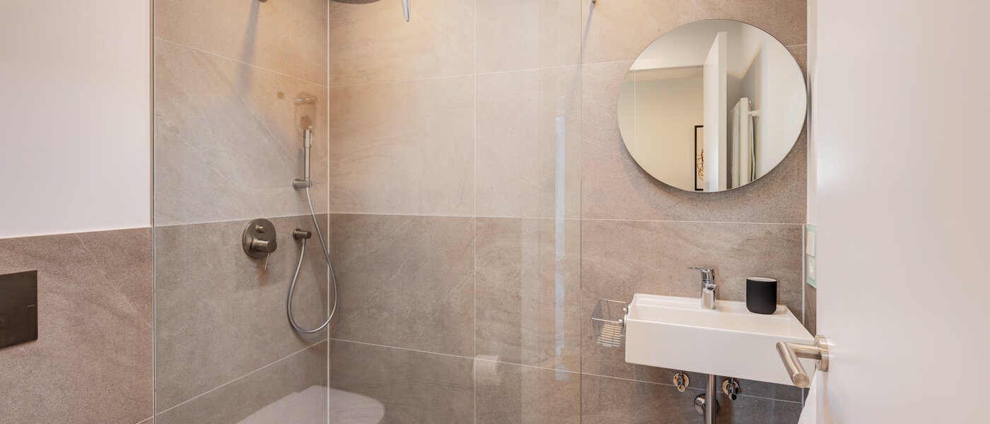 attico con terrazzo München Nymphenburg 01 2° bagno 14775