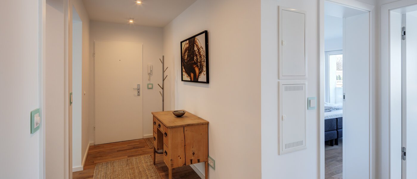 attico con terrazzo München Nymphenburg 01 ingresso/corridioio 14775