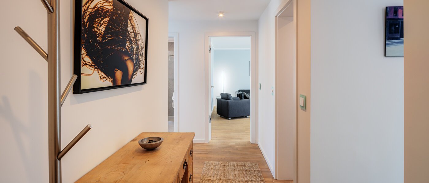 attico con terrazzo München Nymphenburg 03 ingresso/corridioio 14775