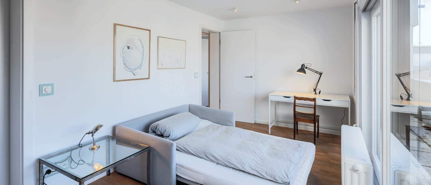 attico con terrazzo München Nymphenburg 02 2° camera da letto 14775