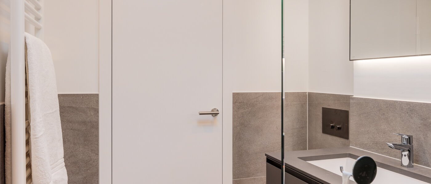 attico con terrazzo München Nymphenburg 03 1° bagno 14775