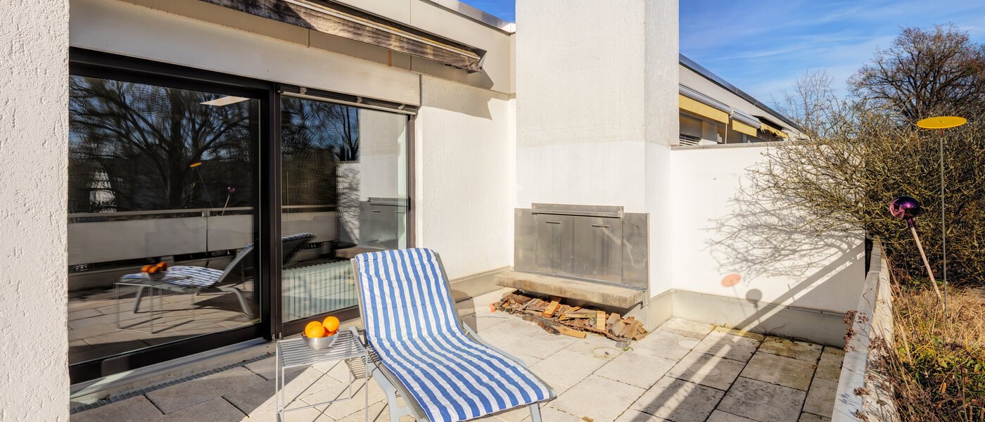 attico con terrazzo München Nymphenburg 01 1° terrazza sul tetto 14775