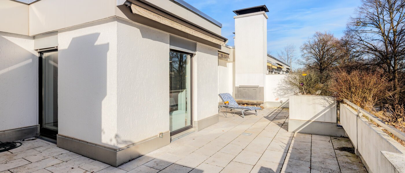 attico con terrazzo München Nymphenburg 02 1° terrazza sul tetto 14775