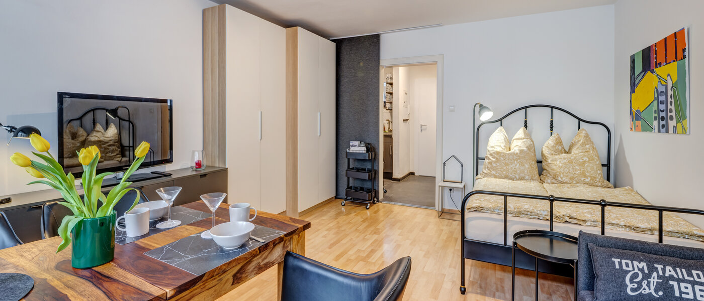 appartamento München Schwabing-West (rund um den Hohenzollernplatz) 02 zona living 14776