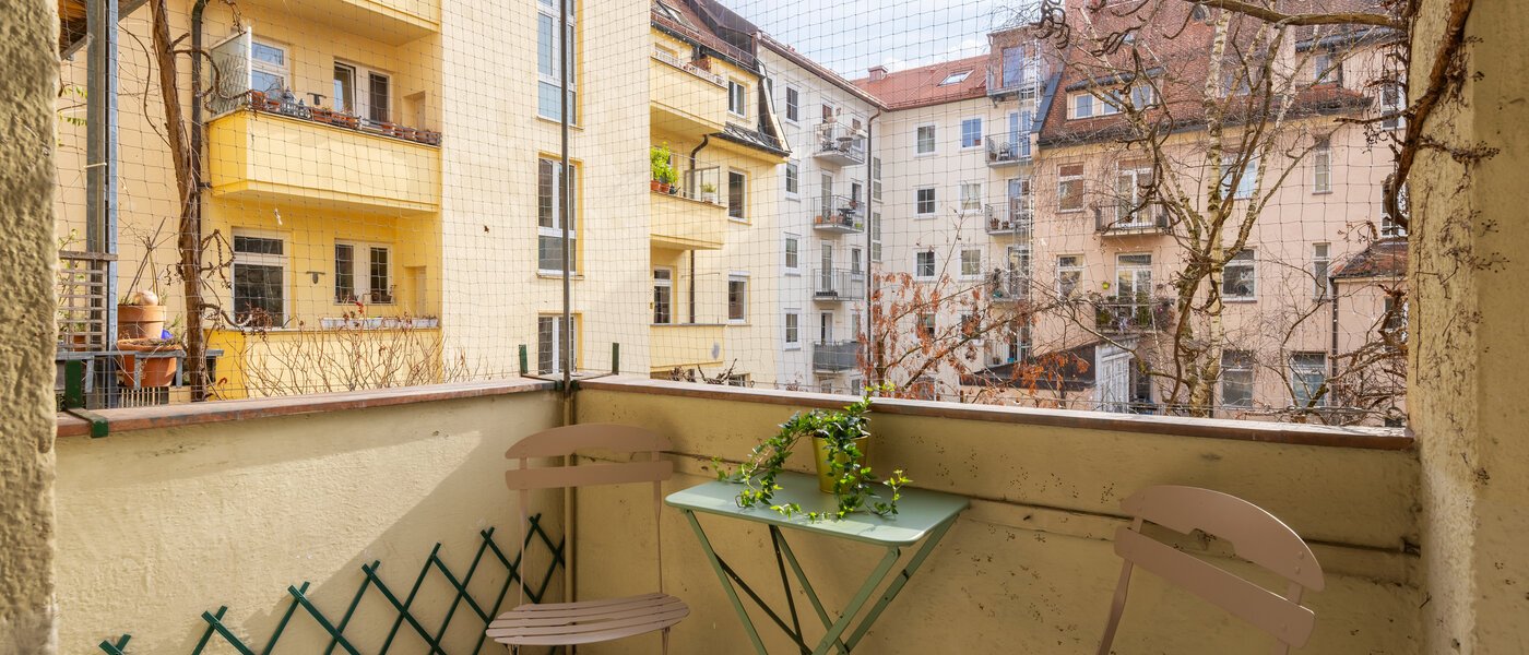 appartamento München Maxvorstadt - Rund um den Josephplatz 01 loggia 14777