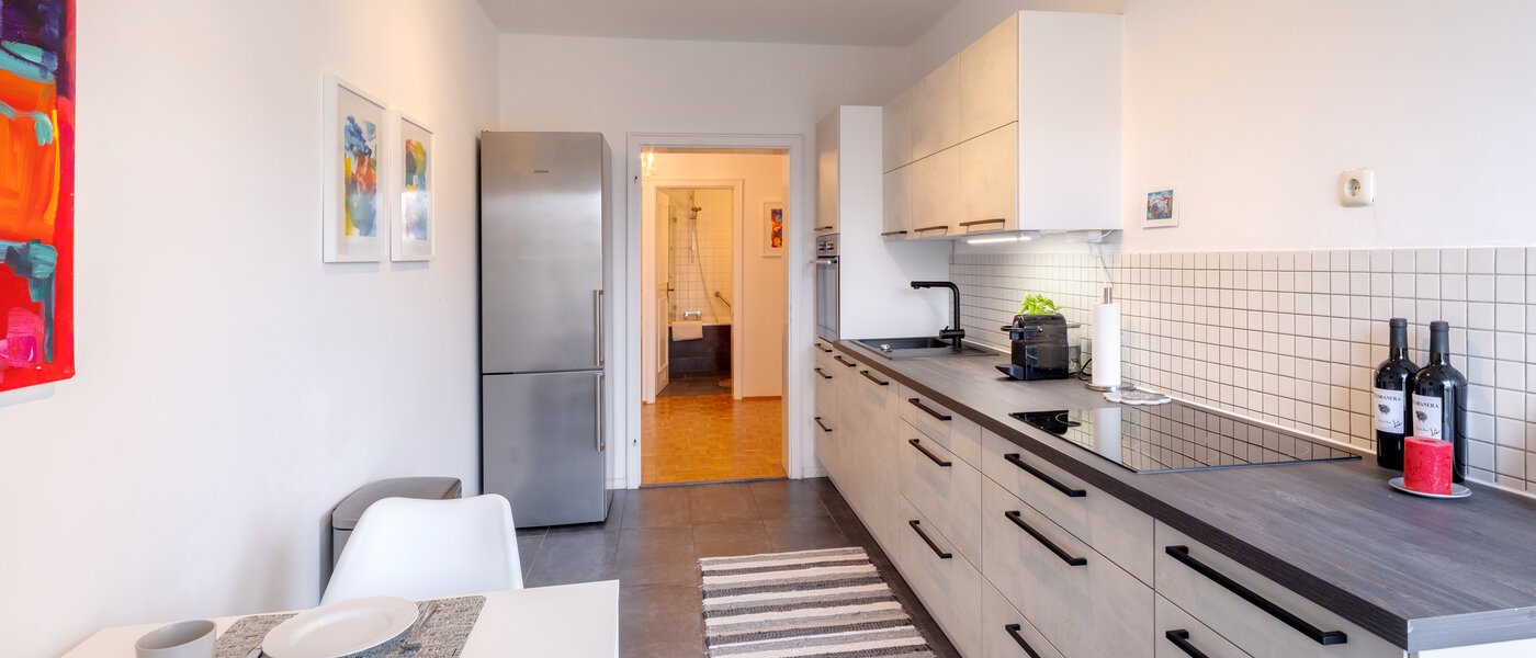 appartamento München Schwabing (rechts der Leopoldstraße) 03 cucina 14781