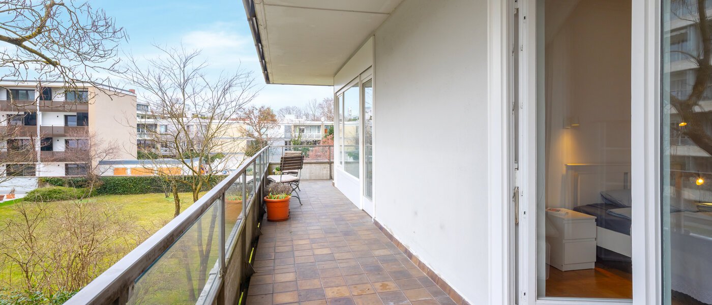 appartamento München Schwabing (rechts der Leopoldstraße) 02 balcone 14781