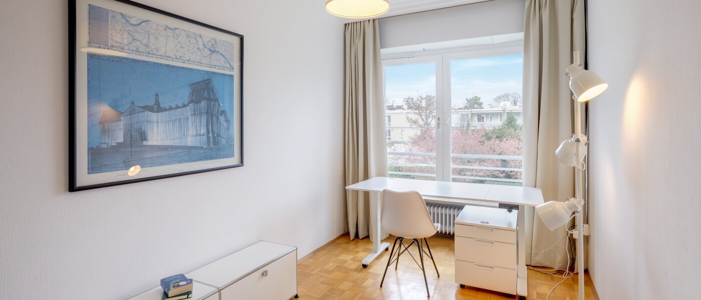 appartamento München Schwabing (rechts der Leopoldstraße) 03 Studio / Camera degli ospiti 14781