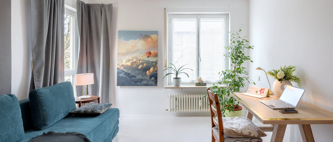 appartamento München Obermenzing 02 Studio / Camera degli ospiti 14782