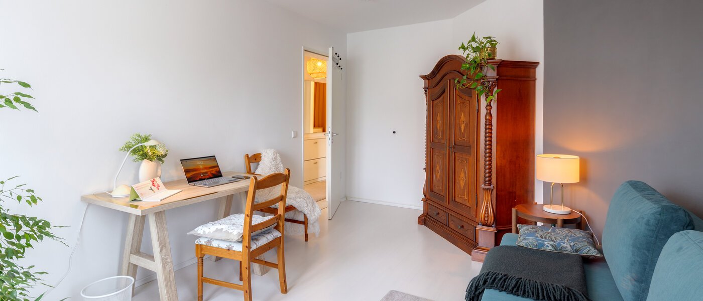 appartamento München Obermenzing 04 Studio / Camera degli ospiti 14782