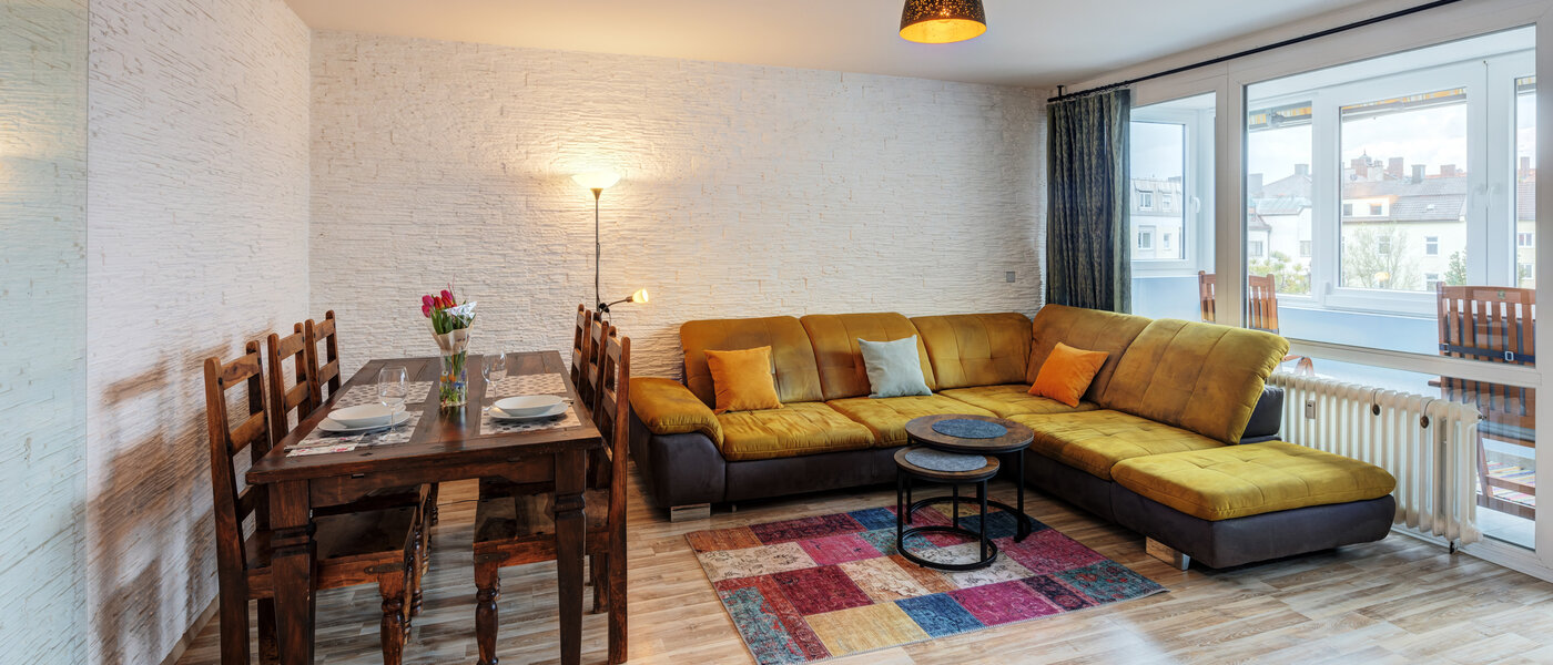 appartamento München Mittersendling 04 zona living 14783