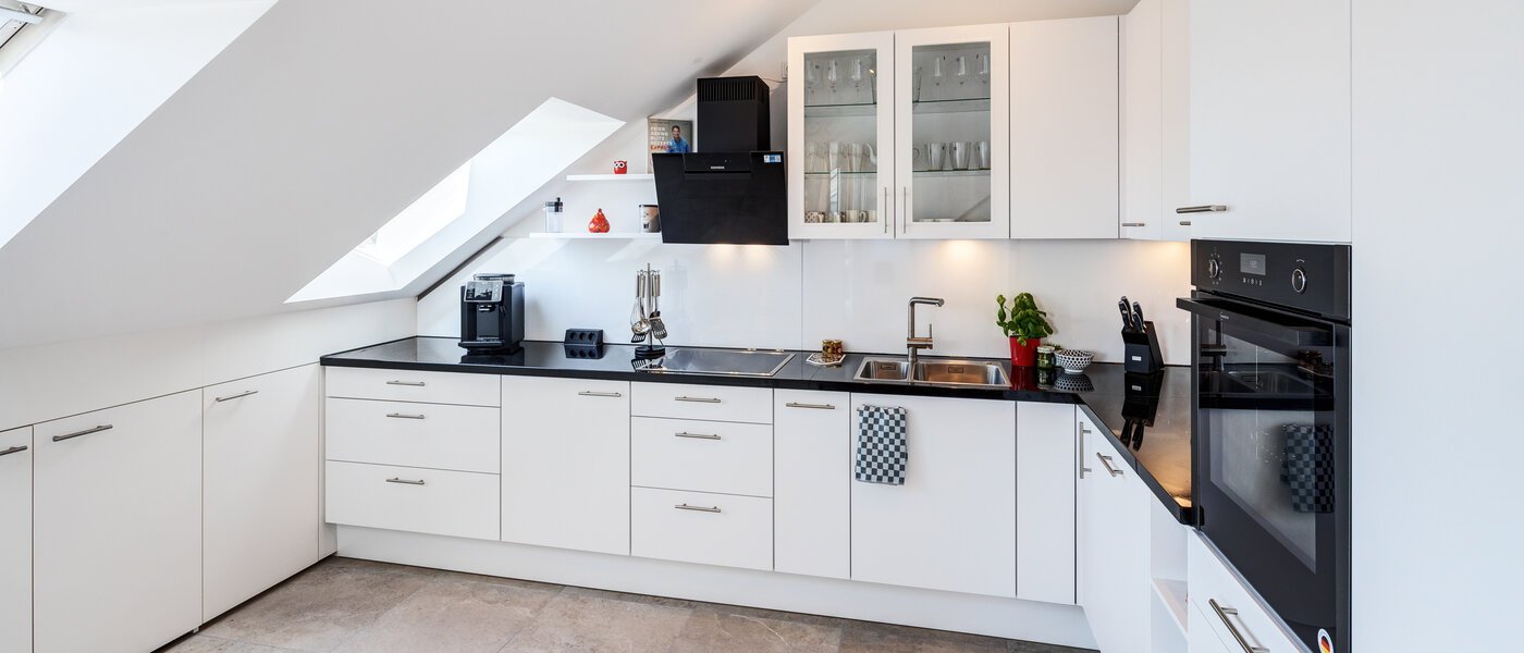 maisonnette con galleria München Maxvorstadt 01 cucina 14785