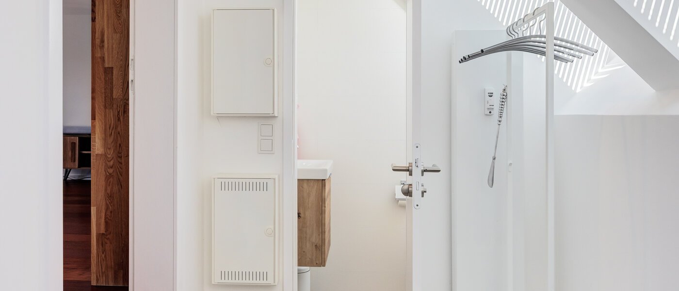 maisonnette con galleria München Maxvorstadt 01 ingresso/corridioio 14785