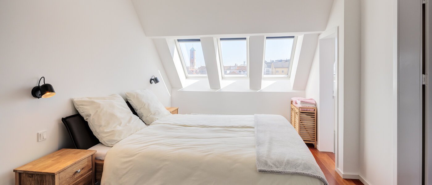 maisonnette con galleria München Maxvorstadt 01 1° camera da letto 14785