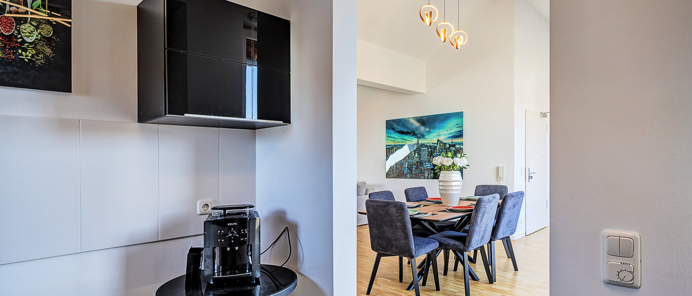 attico con terrazzo Aschheim 03 cucina 14787