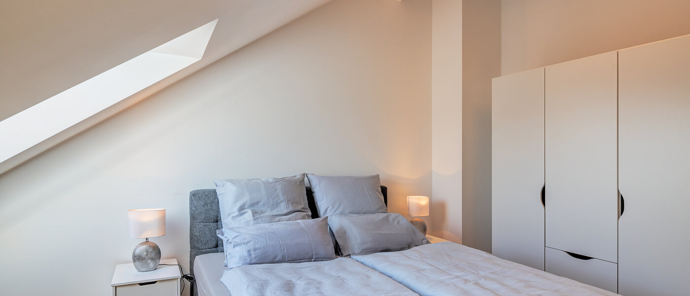 attico con terrazzo Aschheim 01 camera da letto 14787