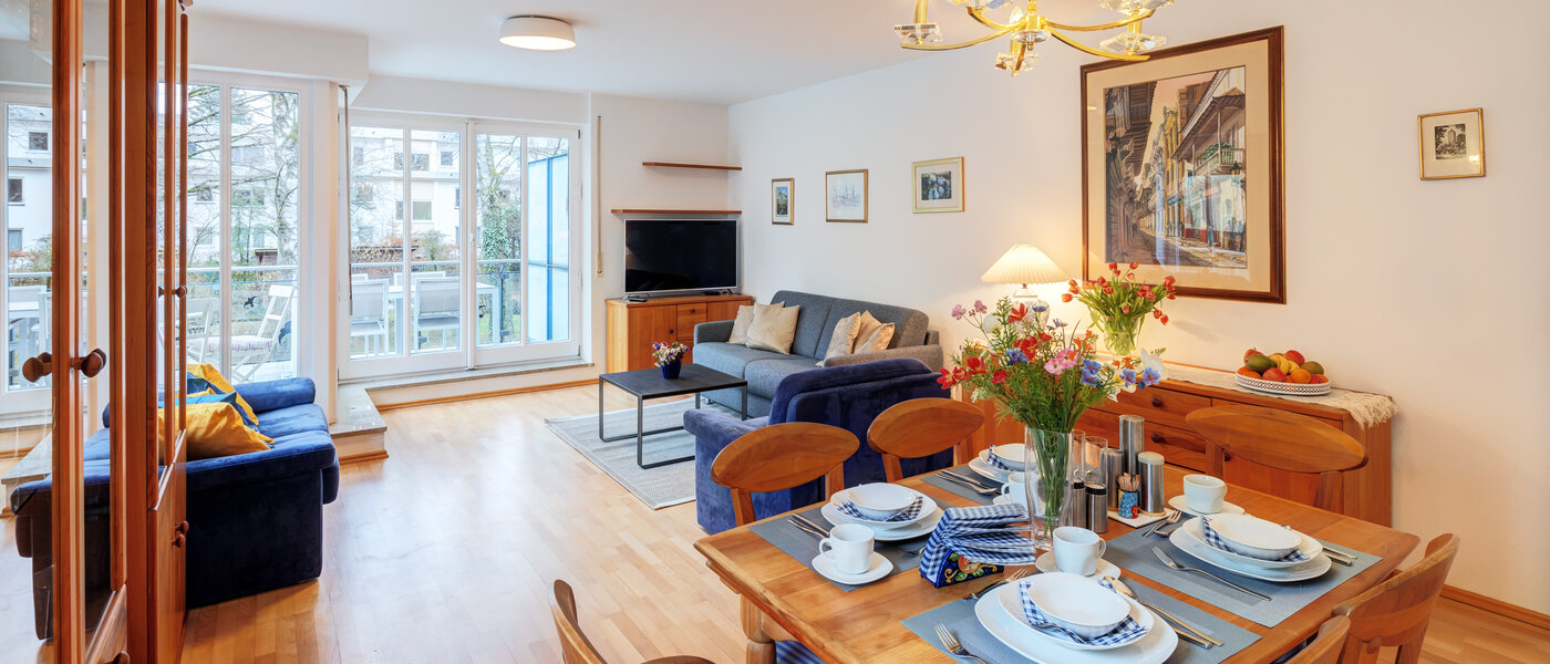 appartamento München Solln 03 soggiorno 14788