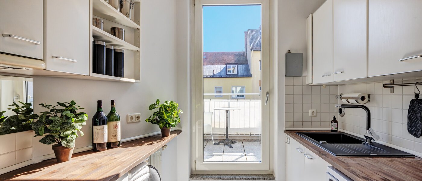 appartamento München Maxvorstadt - Universitätsviertel 01 cucina 14794