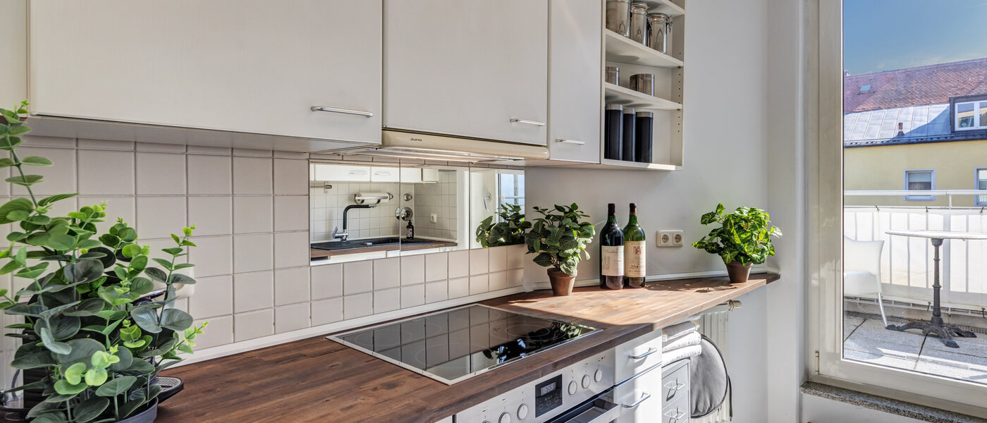 appartamento München Maxvorstadt - Universitätsviertel 02 cucina 14794