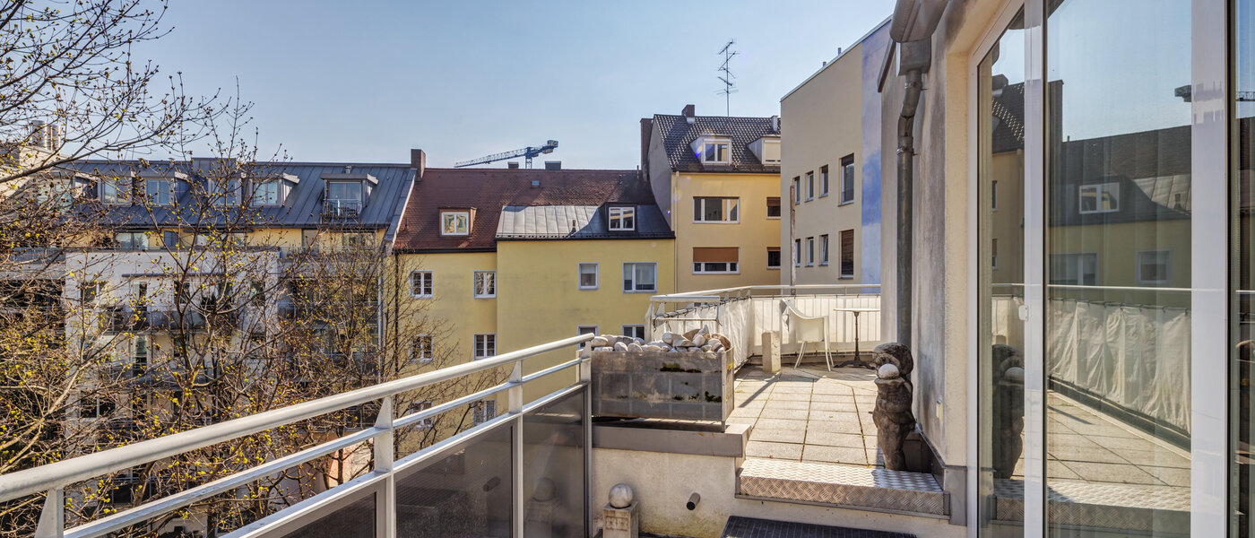 appartamento München Maxvorstadt - Universitätsviertel 02 balcone 14794