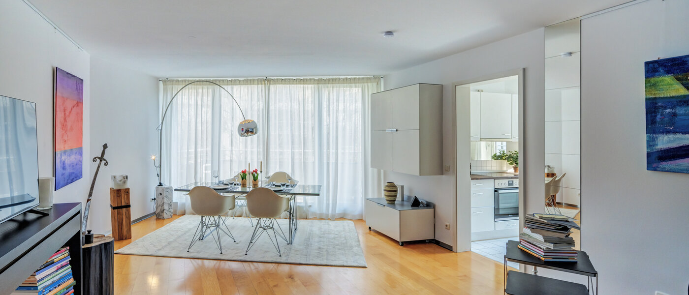 appartamento München Maxvorstadt - Universitätsviertel 01 zona living 14794