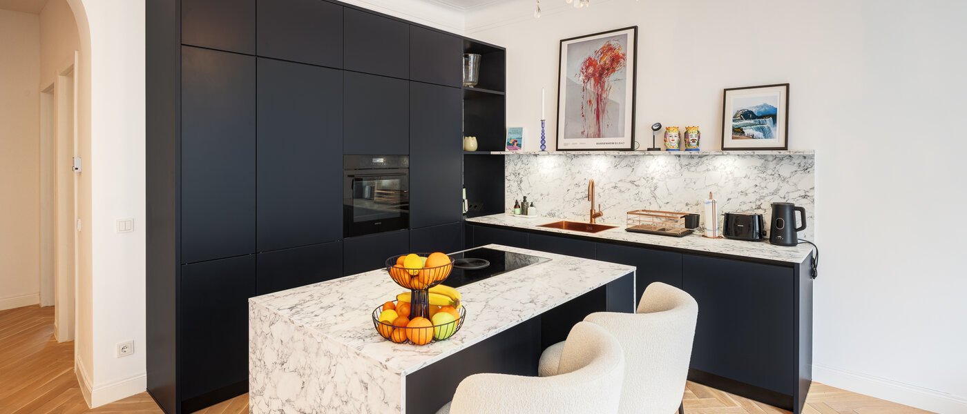 appartamento München Schwabing-West (rund um den Hohenzollernplatz) 01 cucina 14795