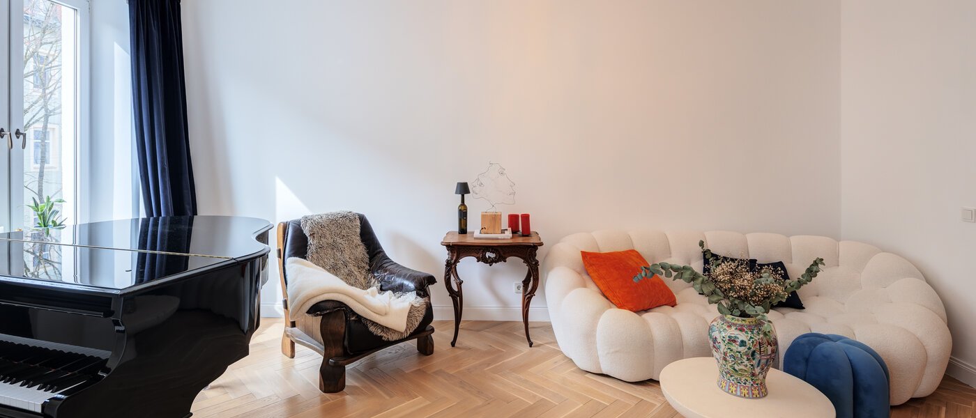 appartamento München Schwabing-West (rund um den Hohenzollernplatz) 02 zona living 14795