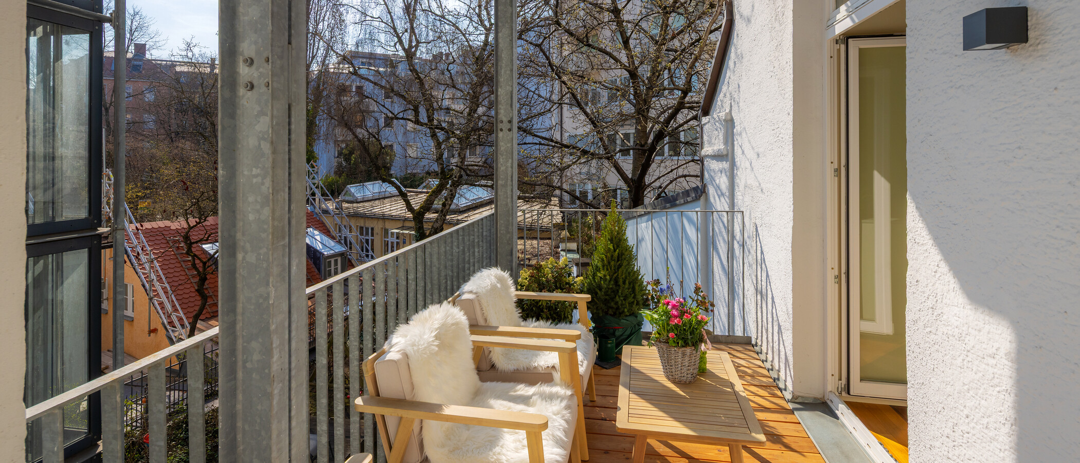appartamento München Haidhausen 02 balcone 14796