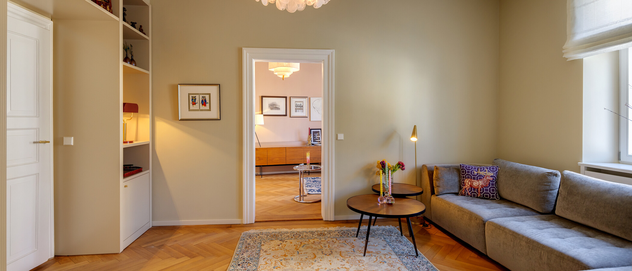 appartamento München Haidhausen 03 soggiorno 14796