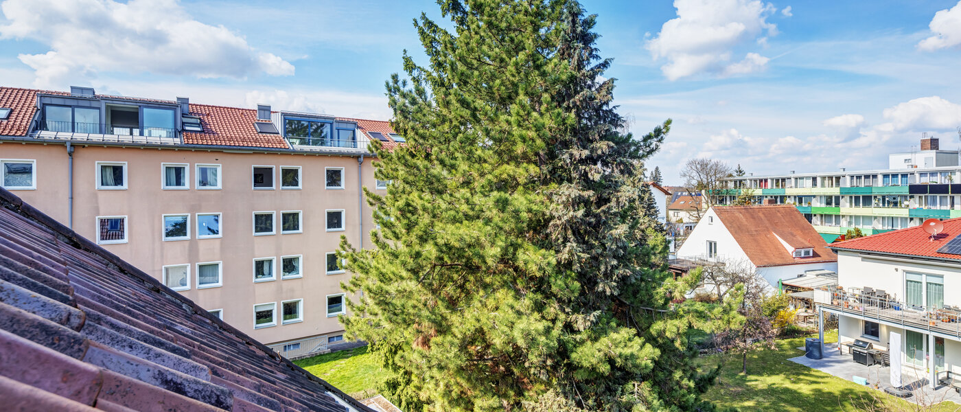 attico con terrazzo München Moosach 03 vista 14797