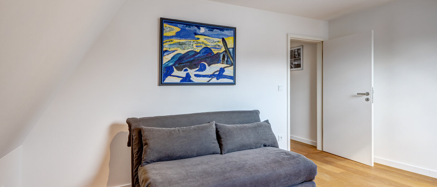 attico con terrazzo München Moosach 02 Studio / Camera degli ospiti 14797