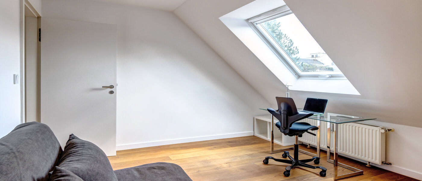 attico con terrazzo München Moosach 03 Studio / Camera degli ospiti 14797